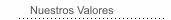 Nuestros Valores